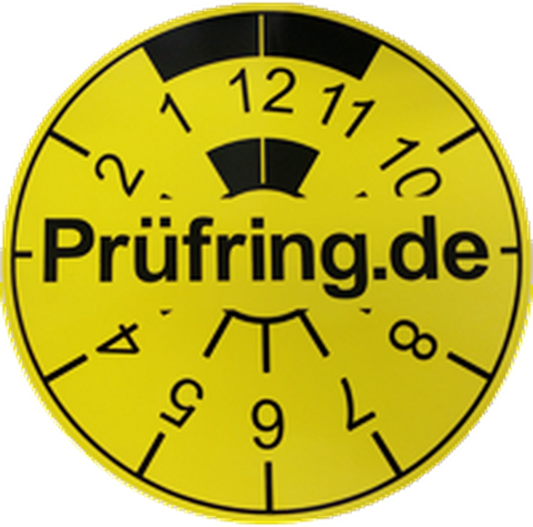 Prüfplakette Prüfring.de
